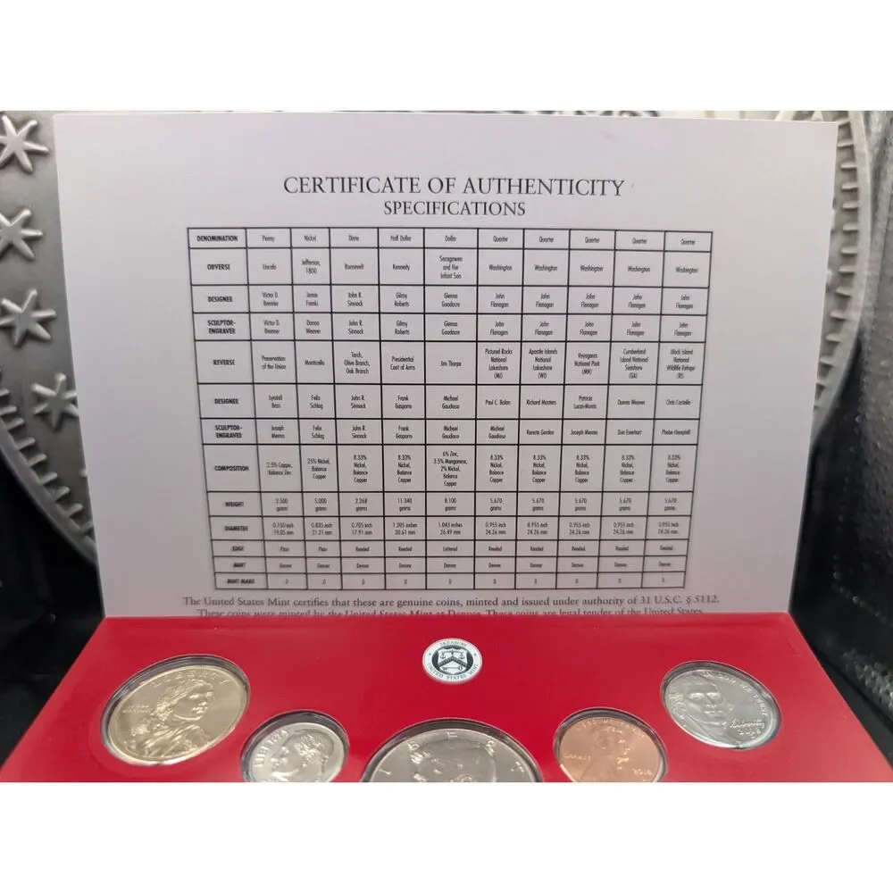 2018 U.S. Mint Set – Denver (D) – Complete 10‑Coin Set - Picture 2 of 2